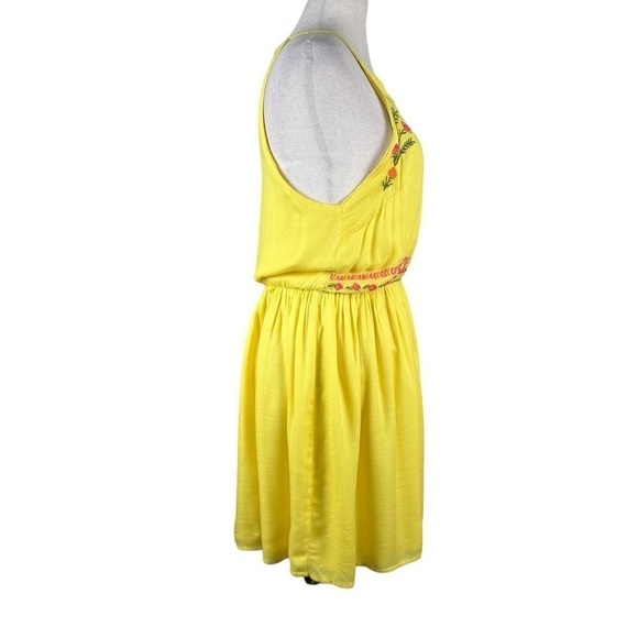 Lulus Sunshine Delight Yellow Embroidered Mini Dress - Picture 3 of 16